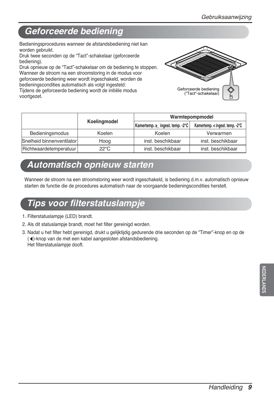 Handleiding 9 | LG ARNU05GTRC2 User Manual | Page 93 / 205