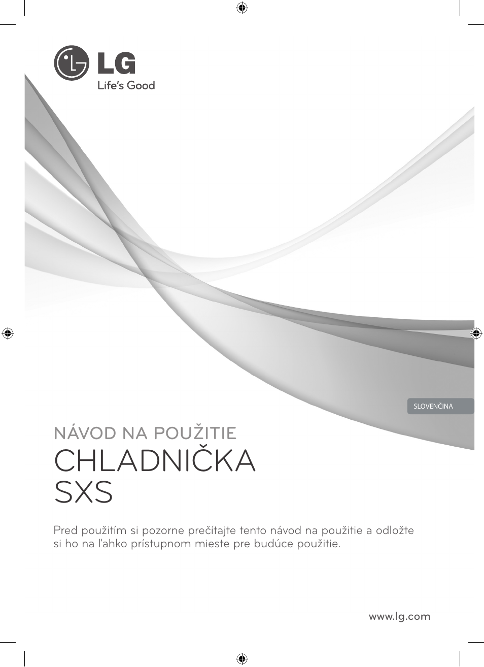 Chladnička sxs, Návod na použitie | LG GSL545NSQV User Manual | Page 197 / 324