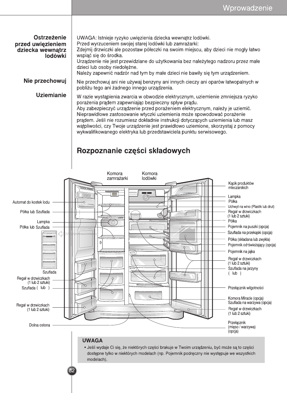 LG GR-L227YLQA User Manual | Page 82 / 132