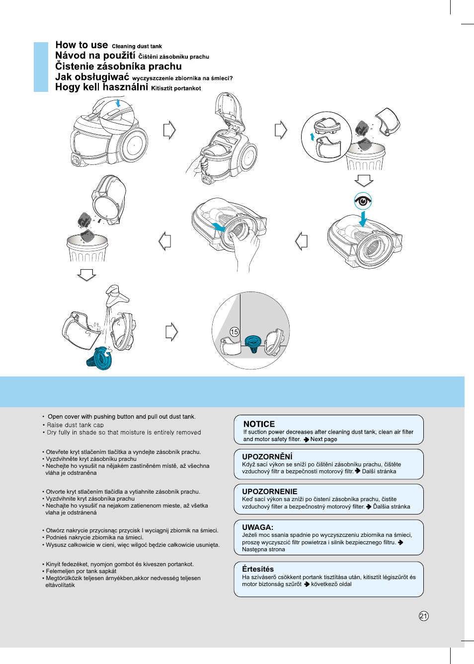 LG VC6818NRTQ User Manual | Page 22 / 27
