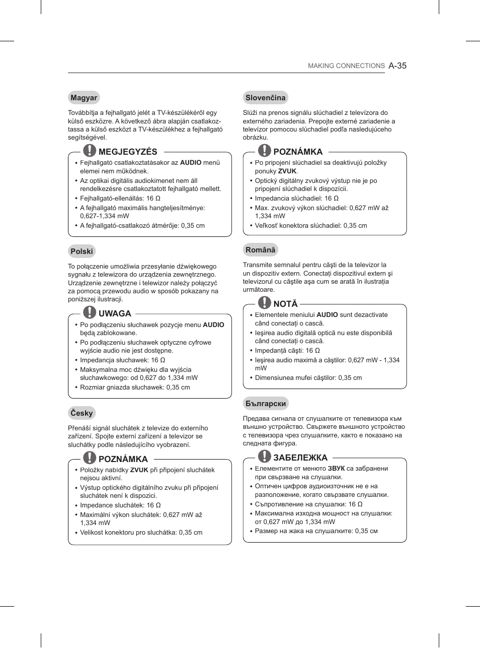 LG 84UB980V User Manual | Page 35 / 332