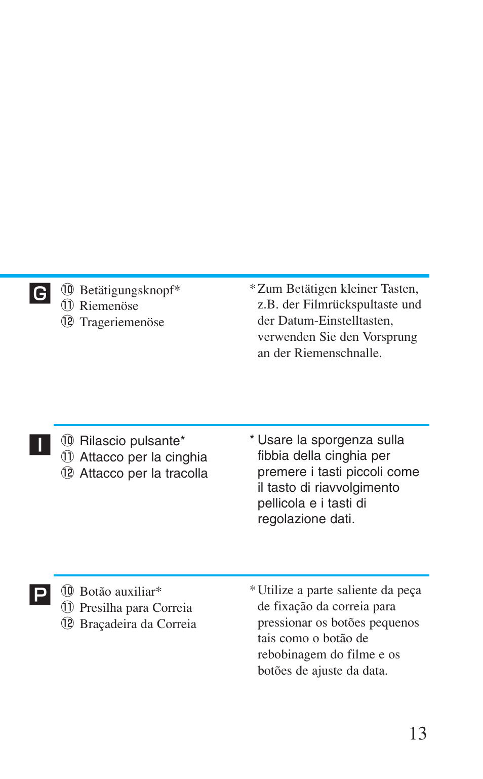 Canon Prima BF-8 User Manual | Page 13 / 115