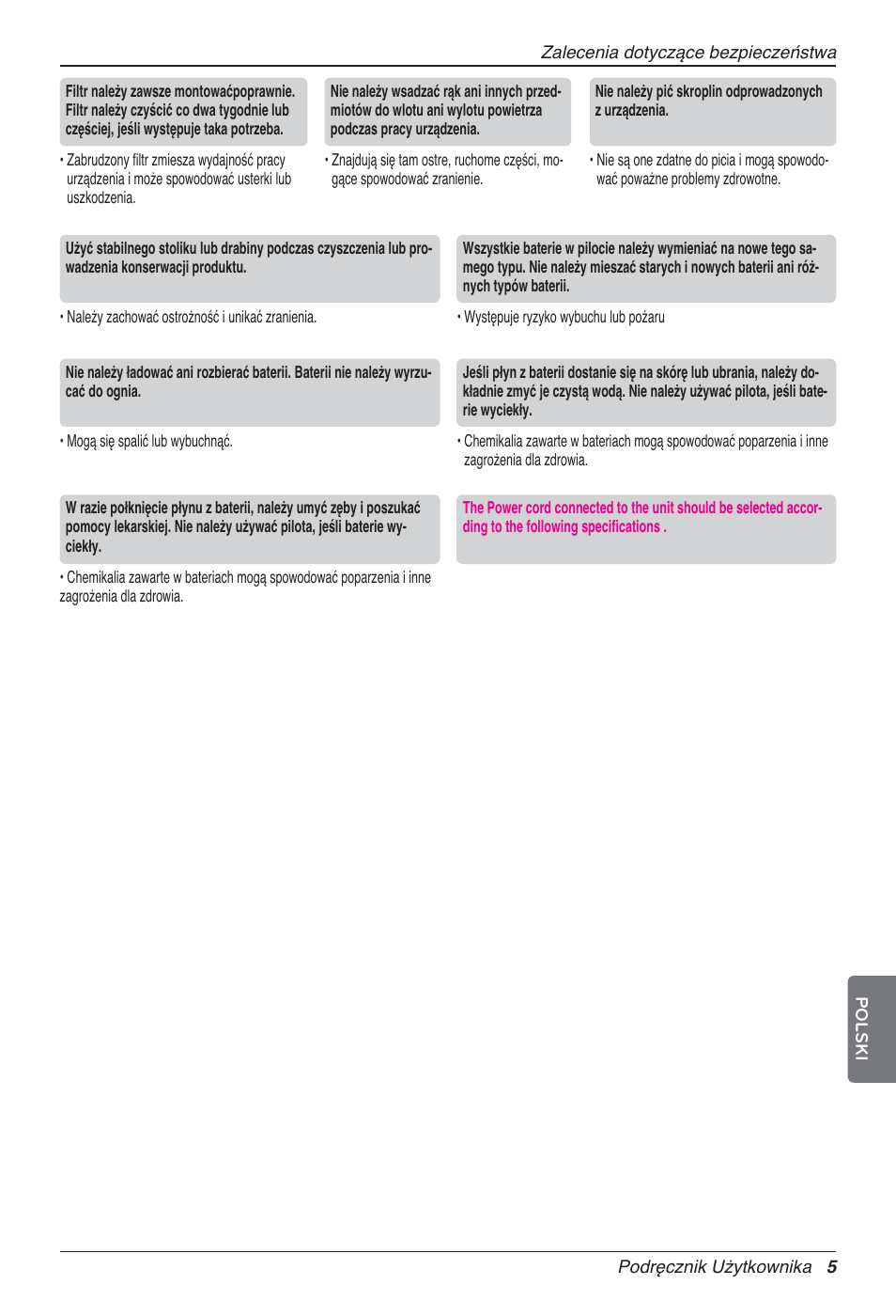 LG UV18 NBC User Manual | Page 133 / 305