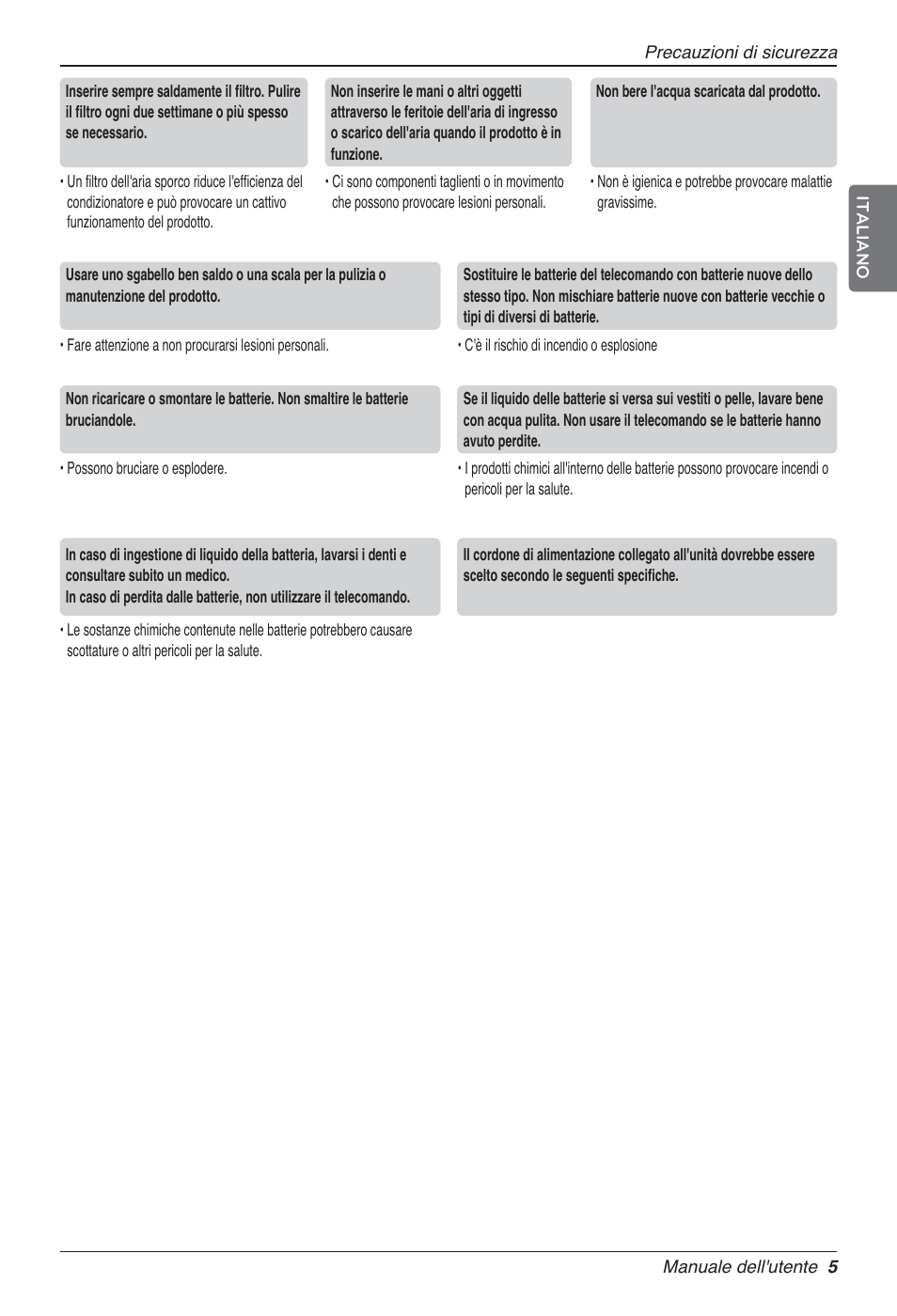 LG UV18 NBC User Manual | Page 21 / 305