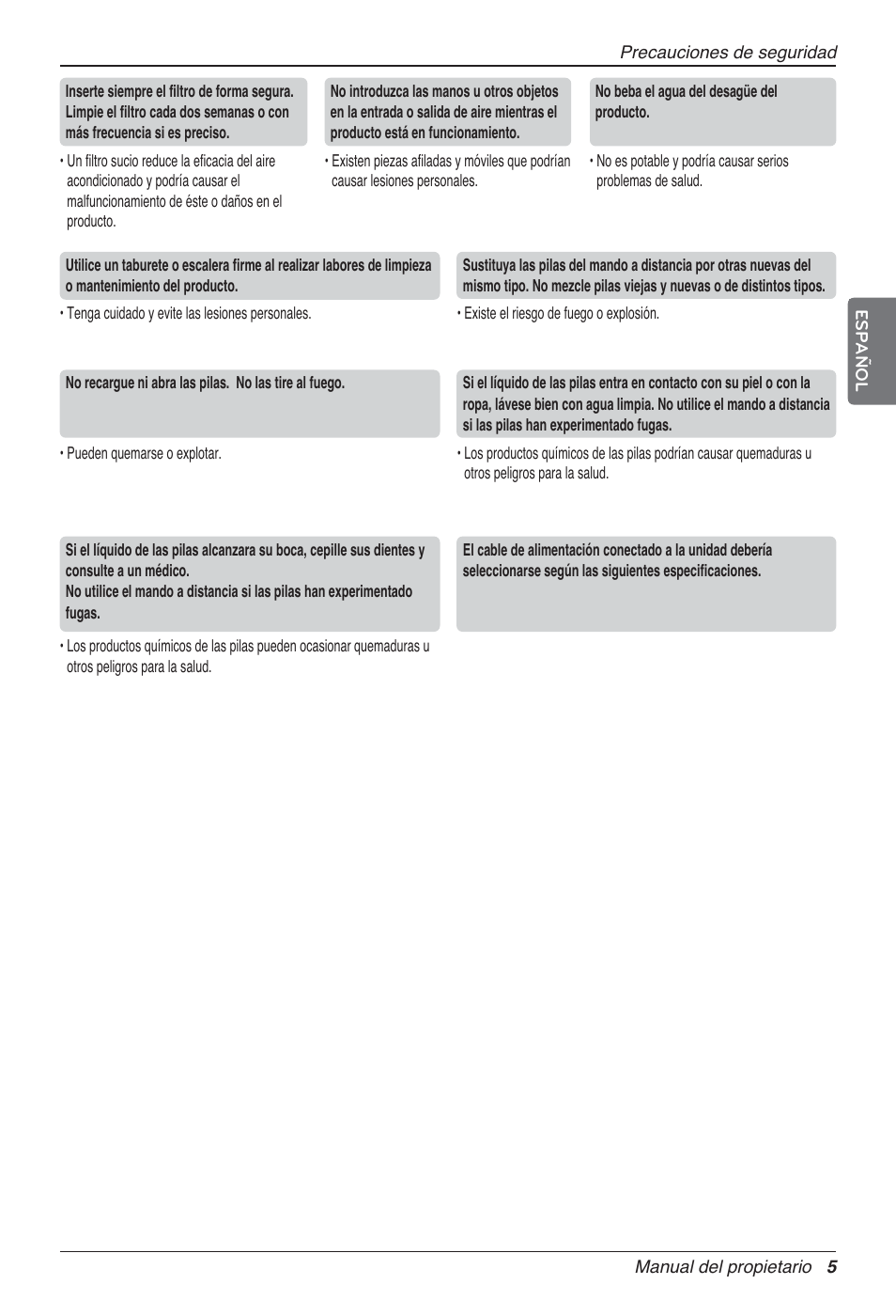 LG UV18 NBC User Manual | Page 37 / 305