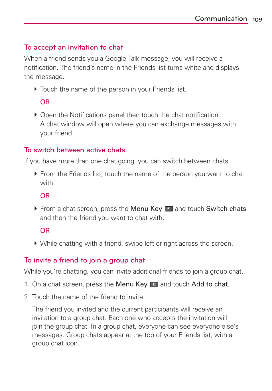 LG VS700 User Manual | Page 111 / 448