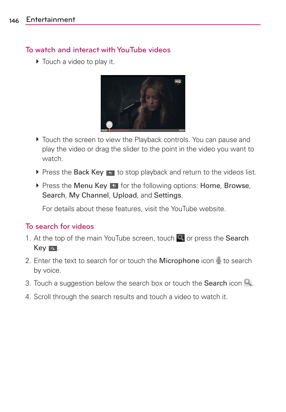 LG VS700 User Manual | Page 148 / 448