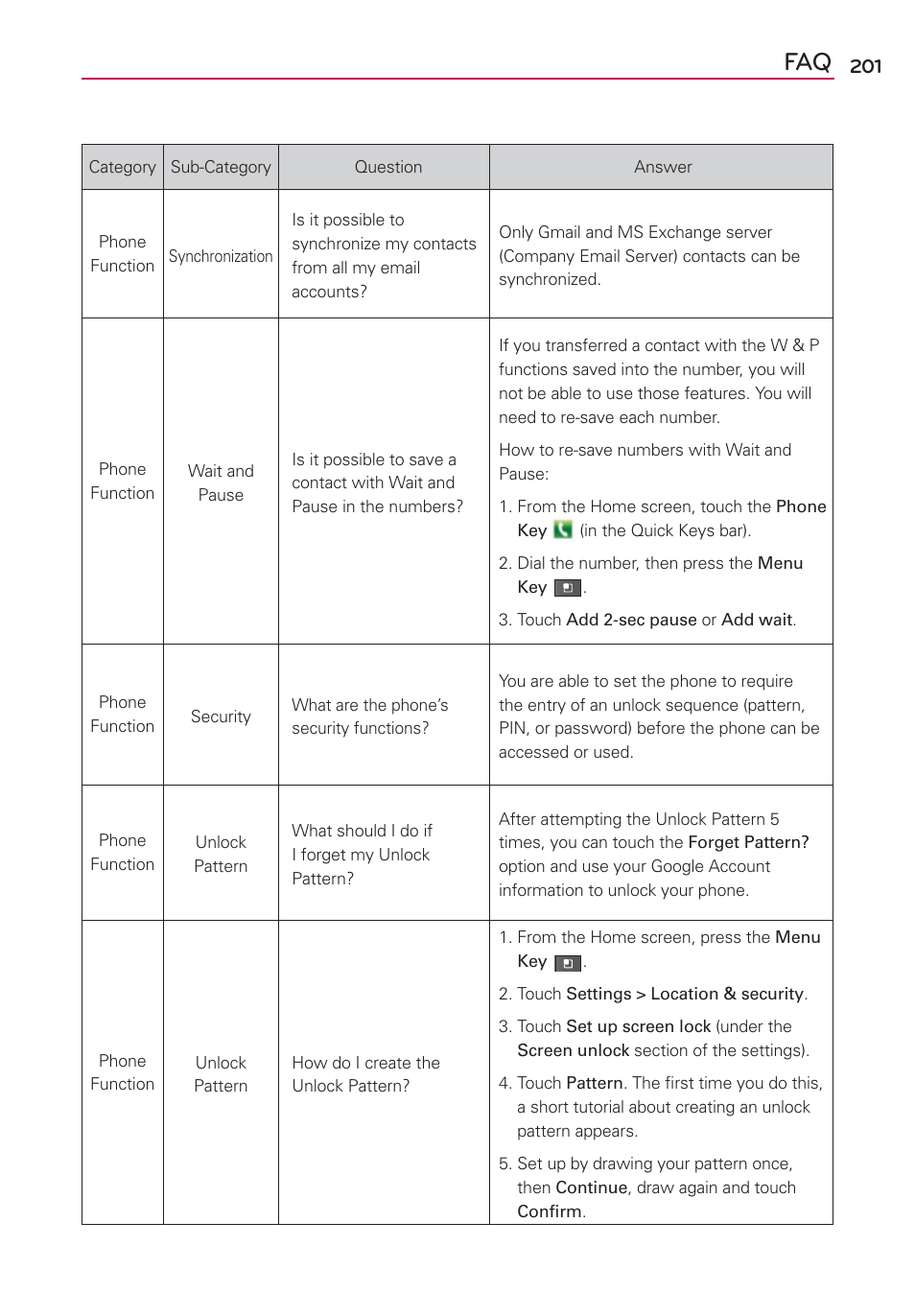 LG VS700 User Manual | Page 203 / 448