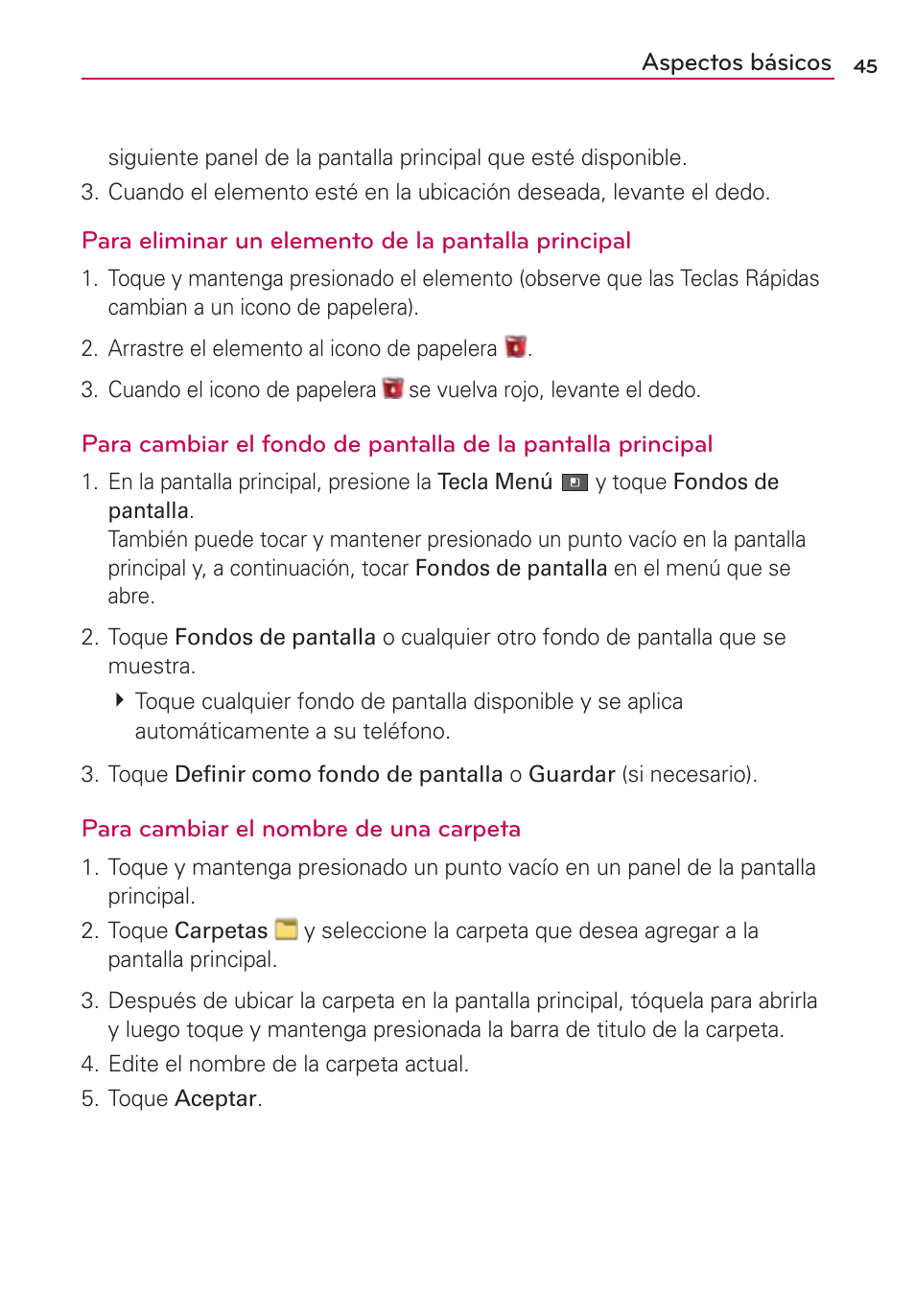 LG VS700 User Manual | Page 262 / 448