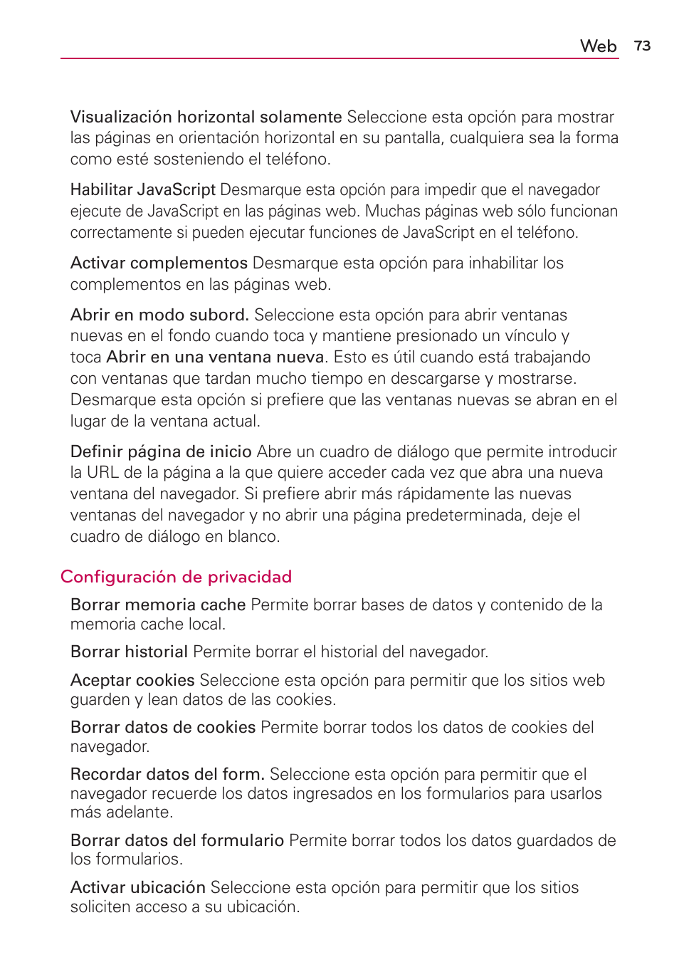 LG VS700 User Manual | Page 290 / 448
