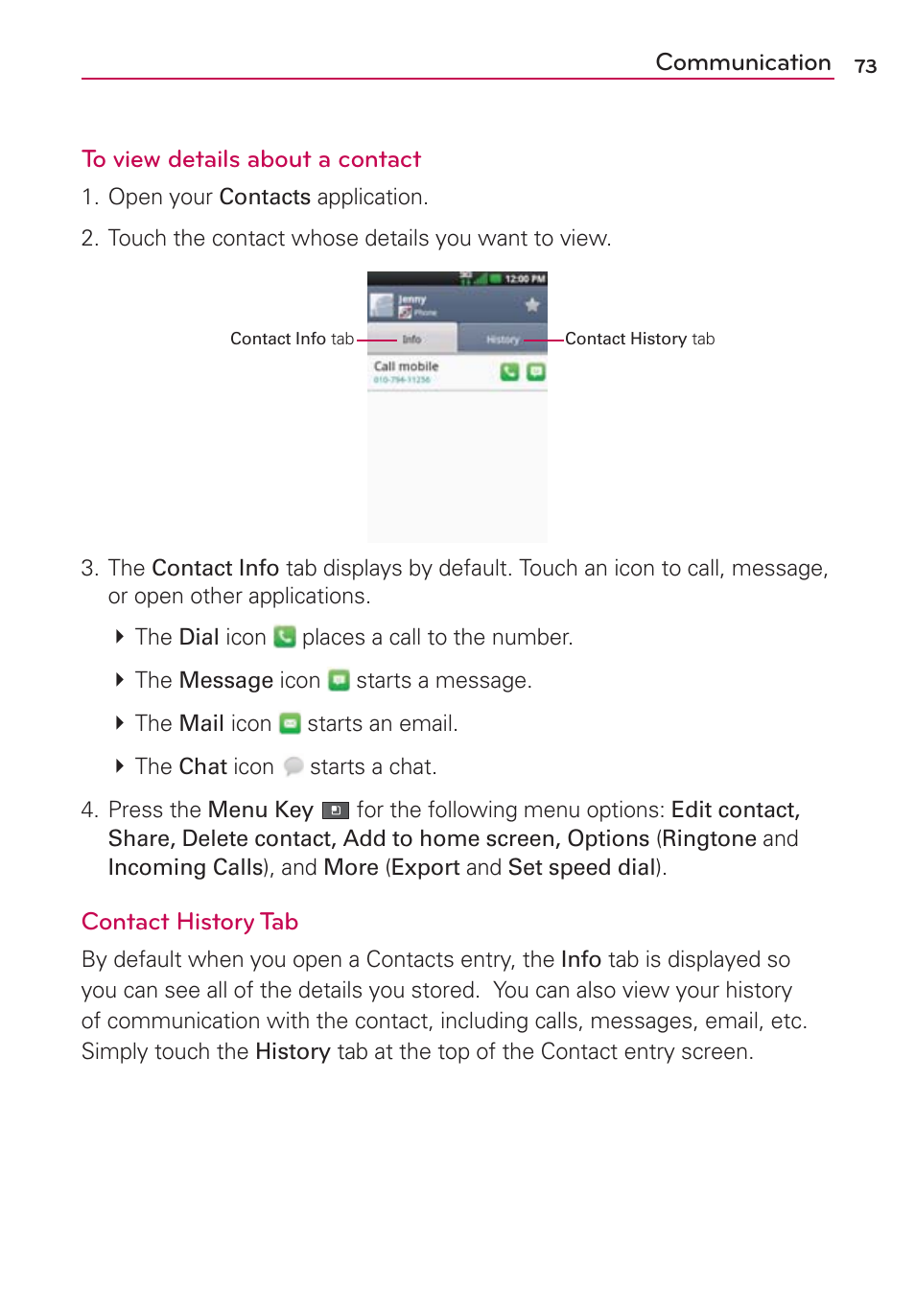 LG VS700 User Manual | Page 75 / 448