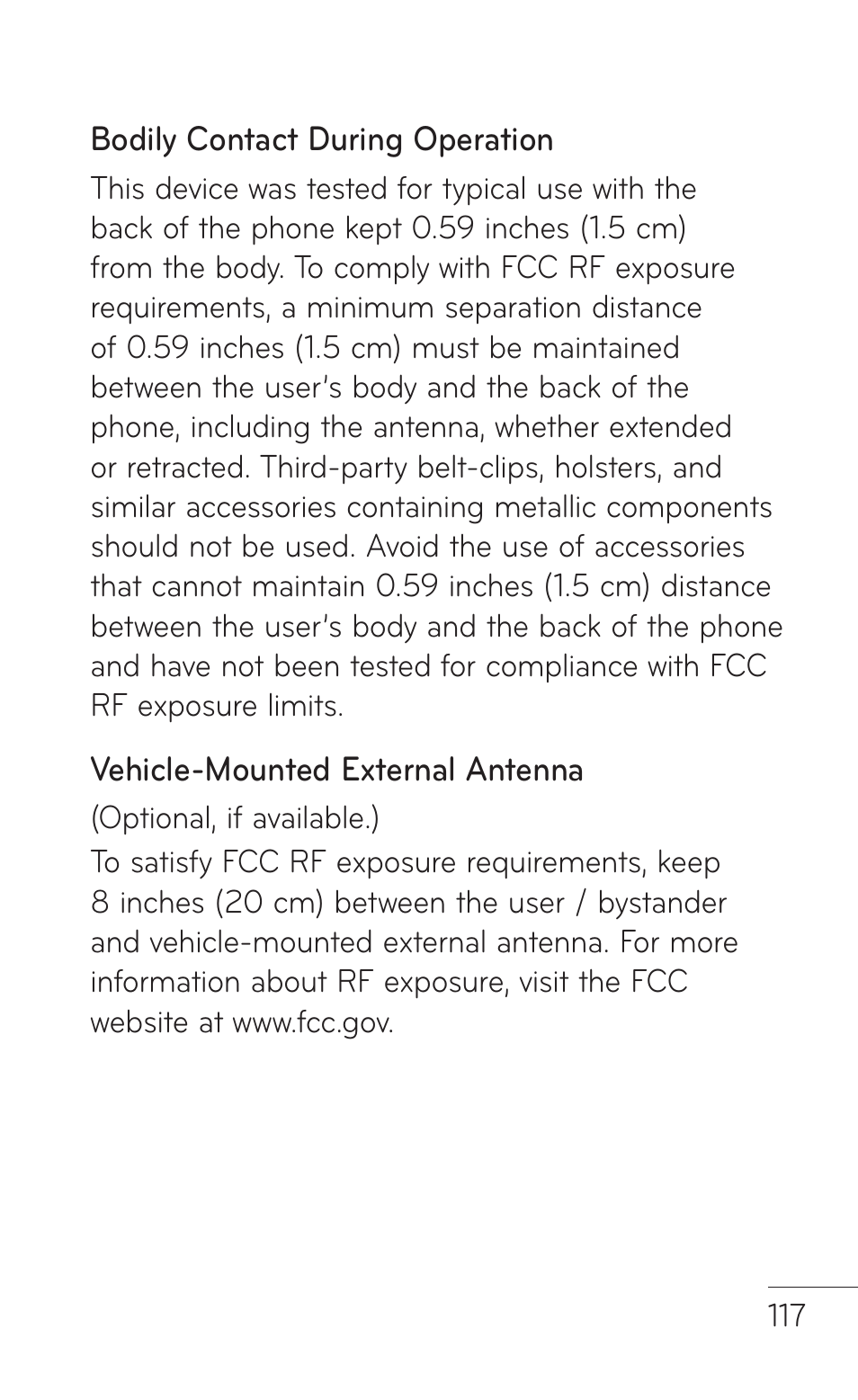 LG LGE739BK User Manual | Page 117 / 312