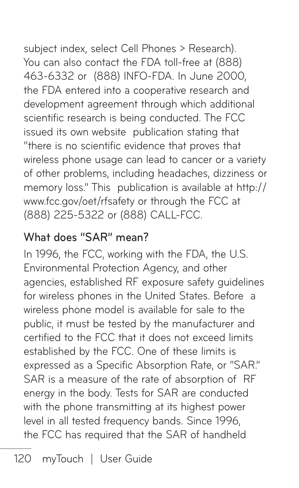 LG LGE739BK User Manual | Page 120 / 312