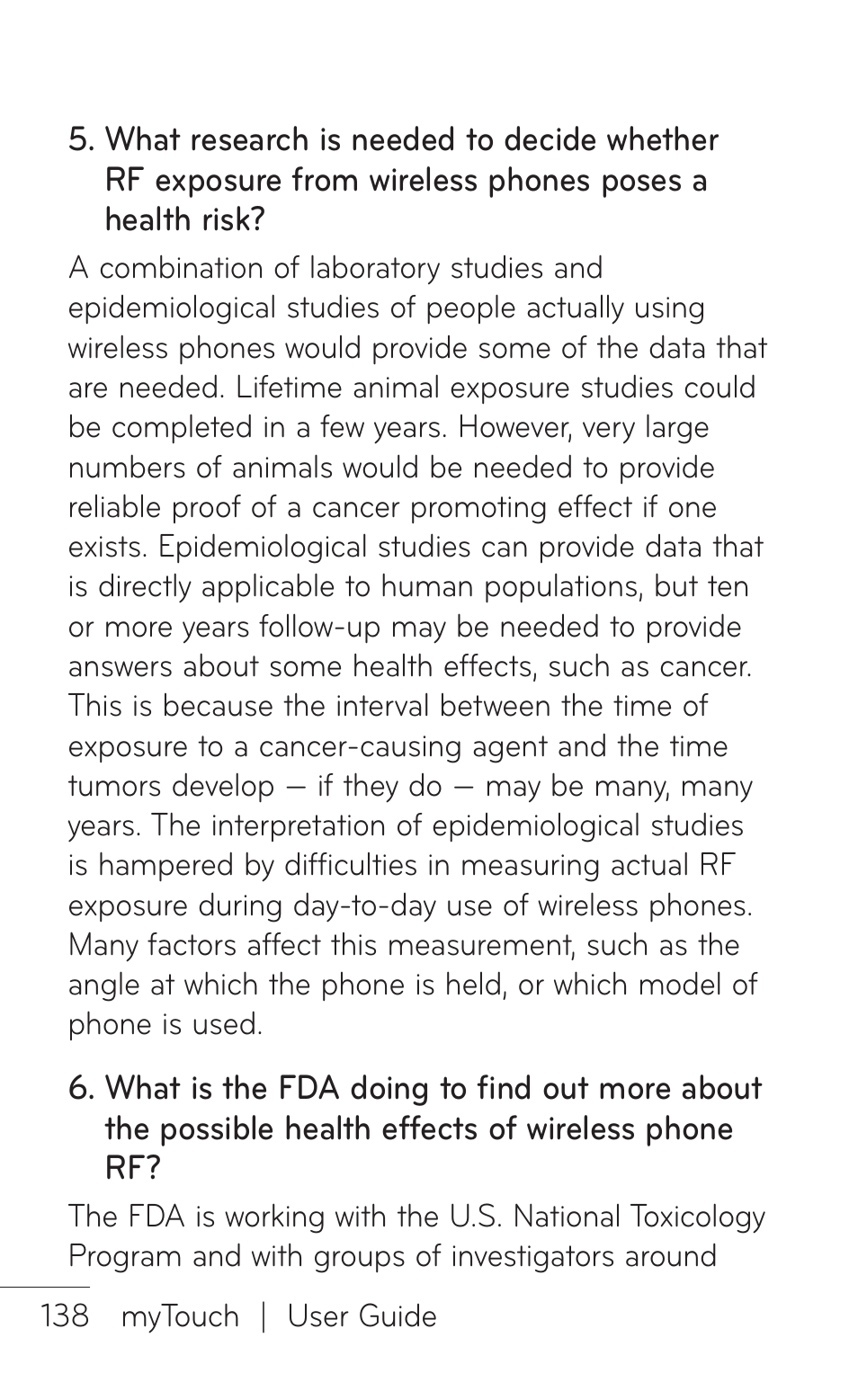LG LGE739BK User Manual | Page 138 / 312