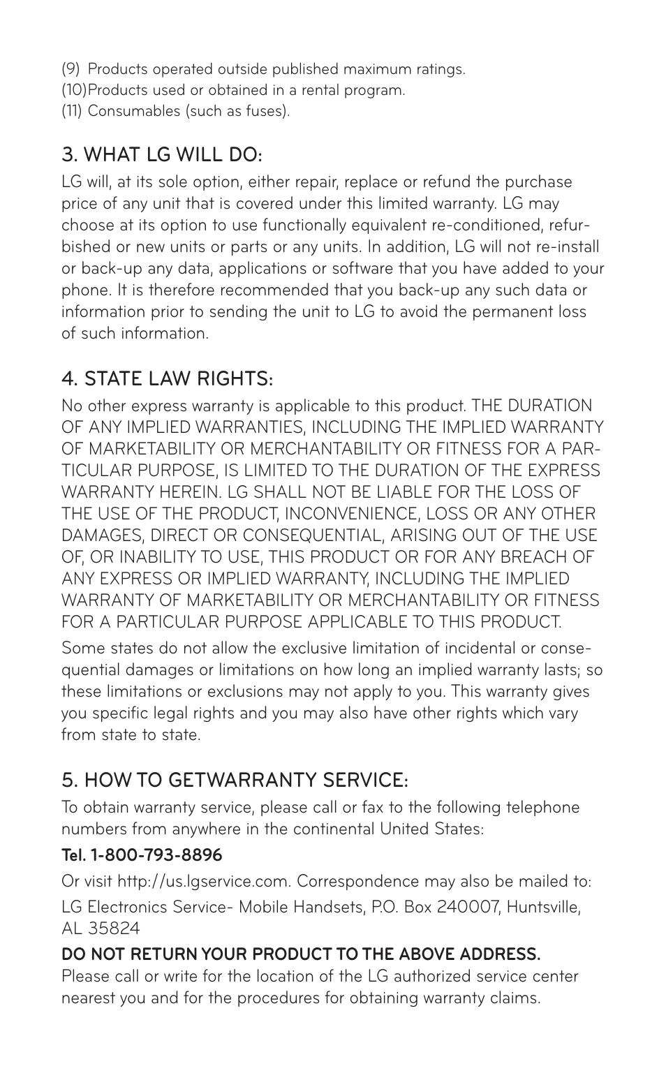 LG LGE739BK User Manual | Page 147 / 312