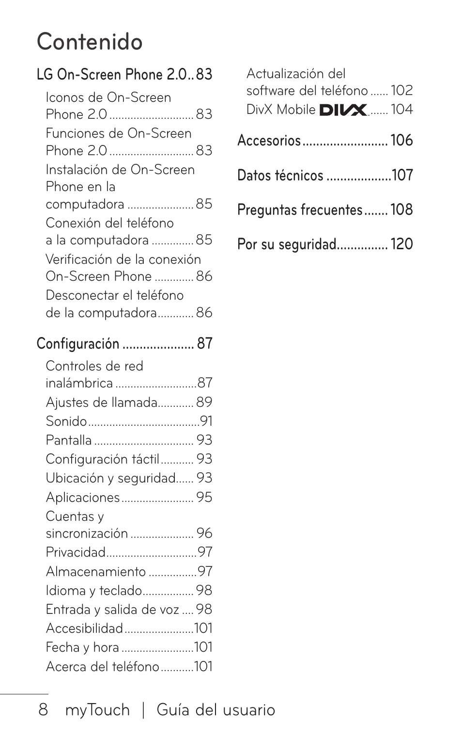 LG LGE739BK User Manual | Page 156 / 312