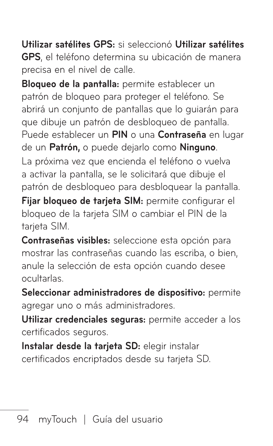 LG LGE739BK User Manual | Page 242 / 312