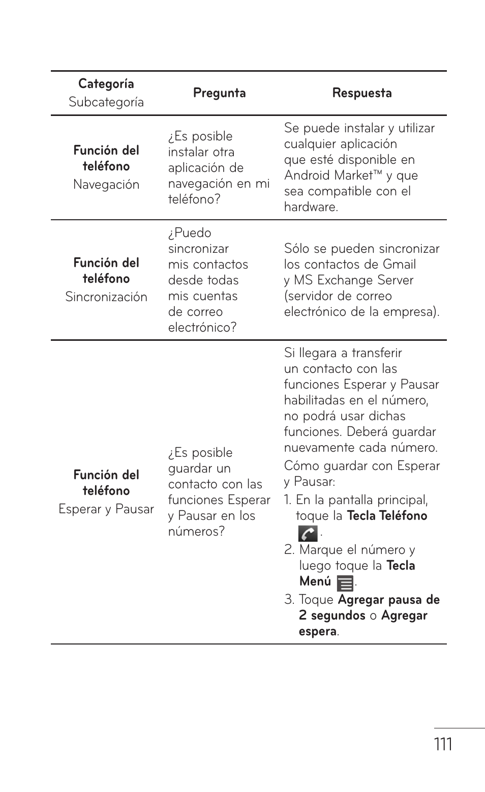 LG LGE739BK User Manual | Page 259 / 312