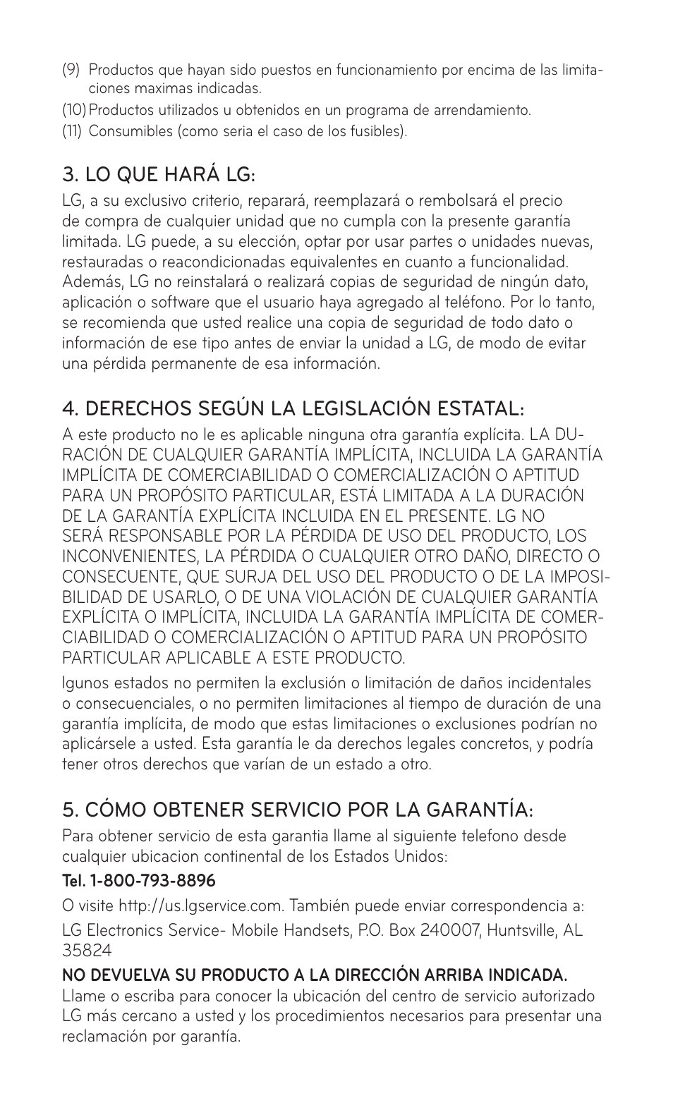 LG LGE739BK User Manual | Page 311 / 312