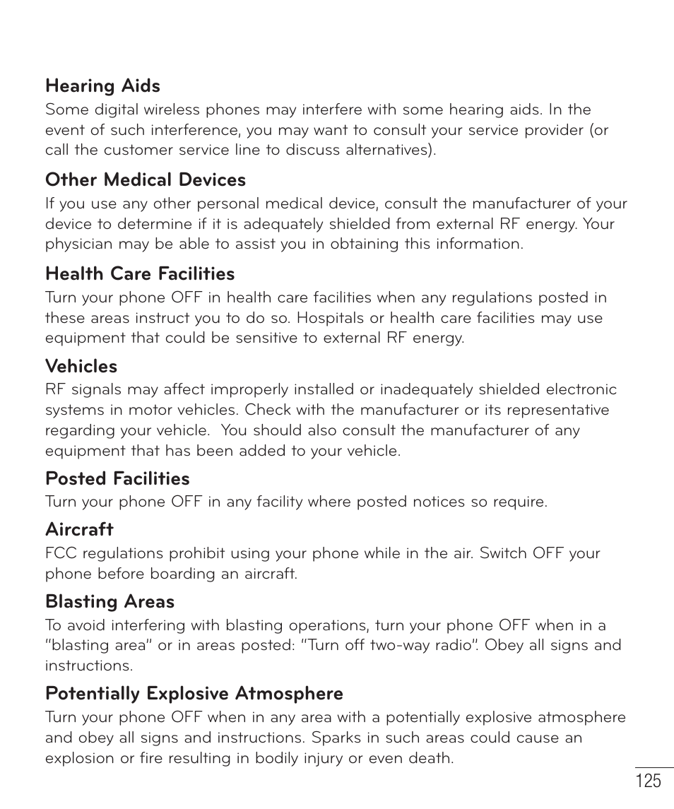 LG D520 User Manual | Page 127 / 139