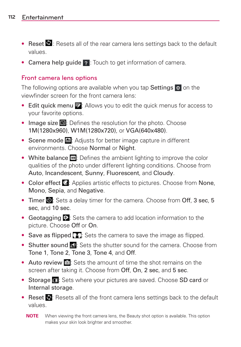 LG LGVS870 User Manual | Page 114 / 223
