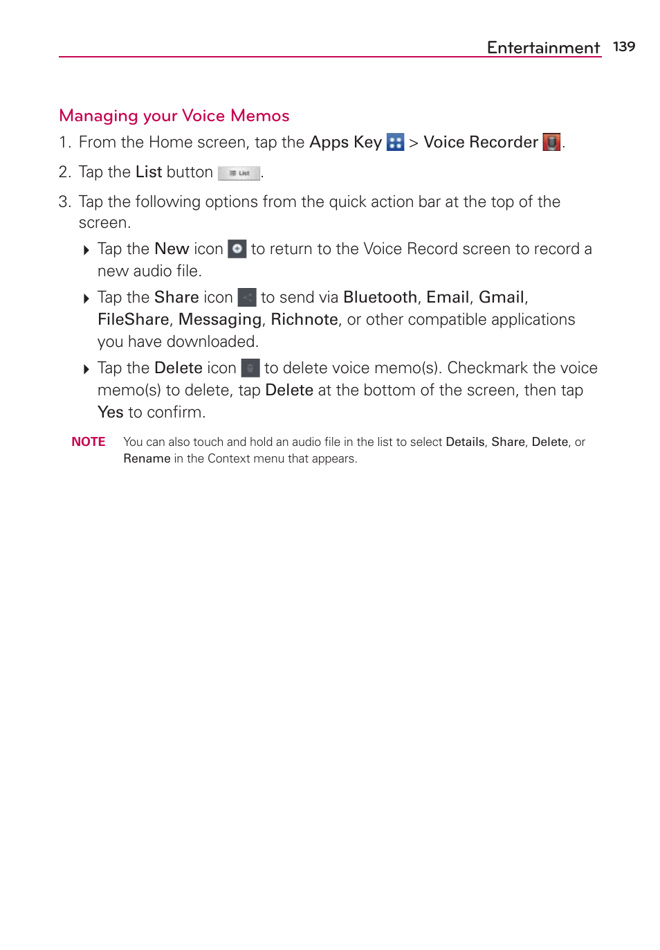 LG LGVS870 User Manual | Page 141 / 223