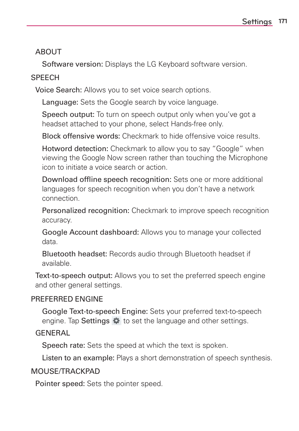 LG LGVS870 User Manual | Page 173 / 223