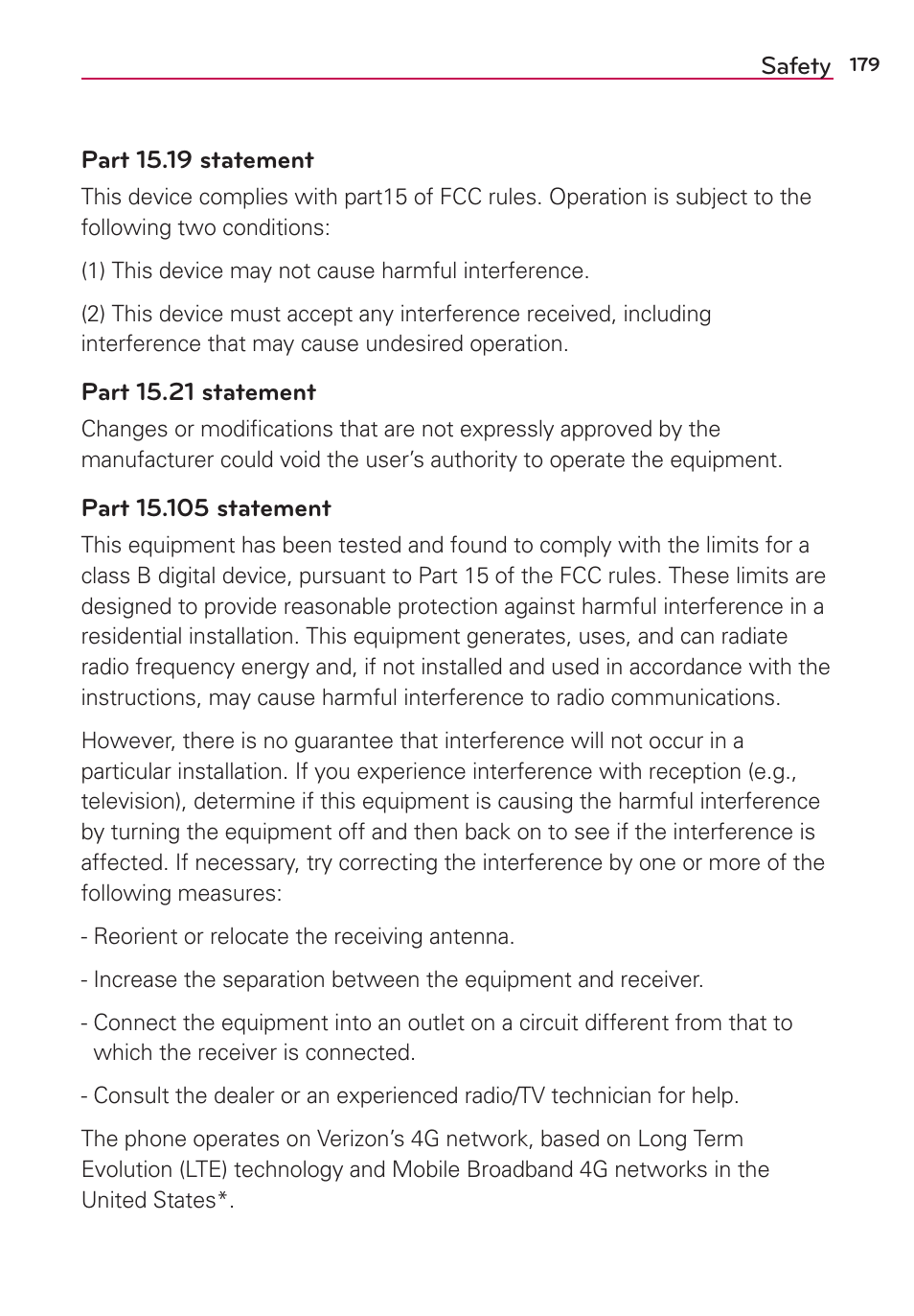 LG LGVS870 User Manual | Page 181 / 223