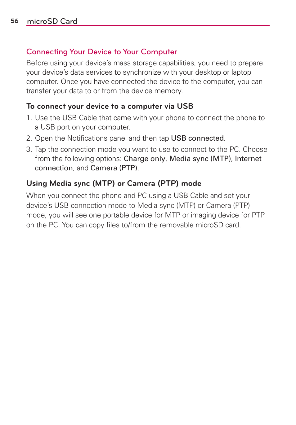 LG LGVS870 User Manual | Page 58 / 223