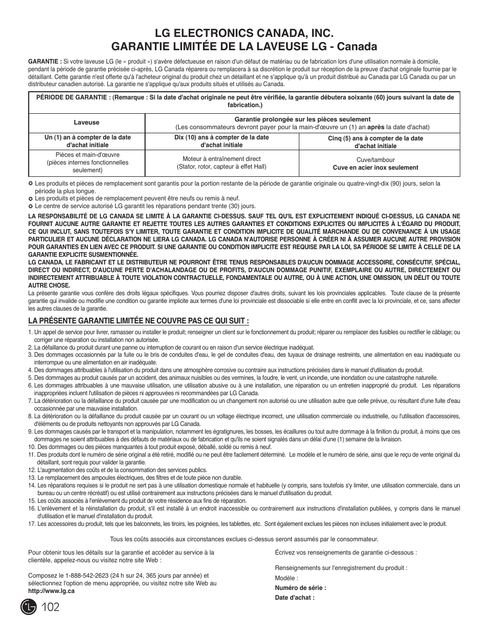 LG WM3477HS User Manual | Page 103 / 109