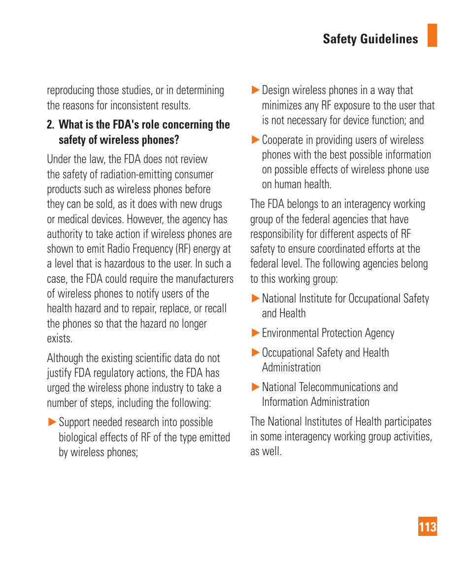 LG C410 User Manual | Page 113 / 124