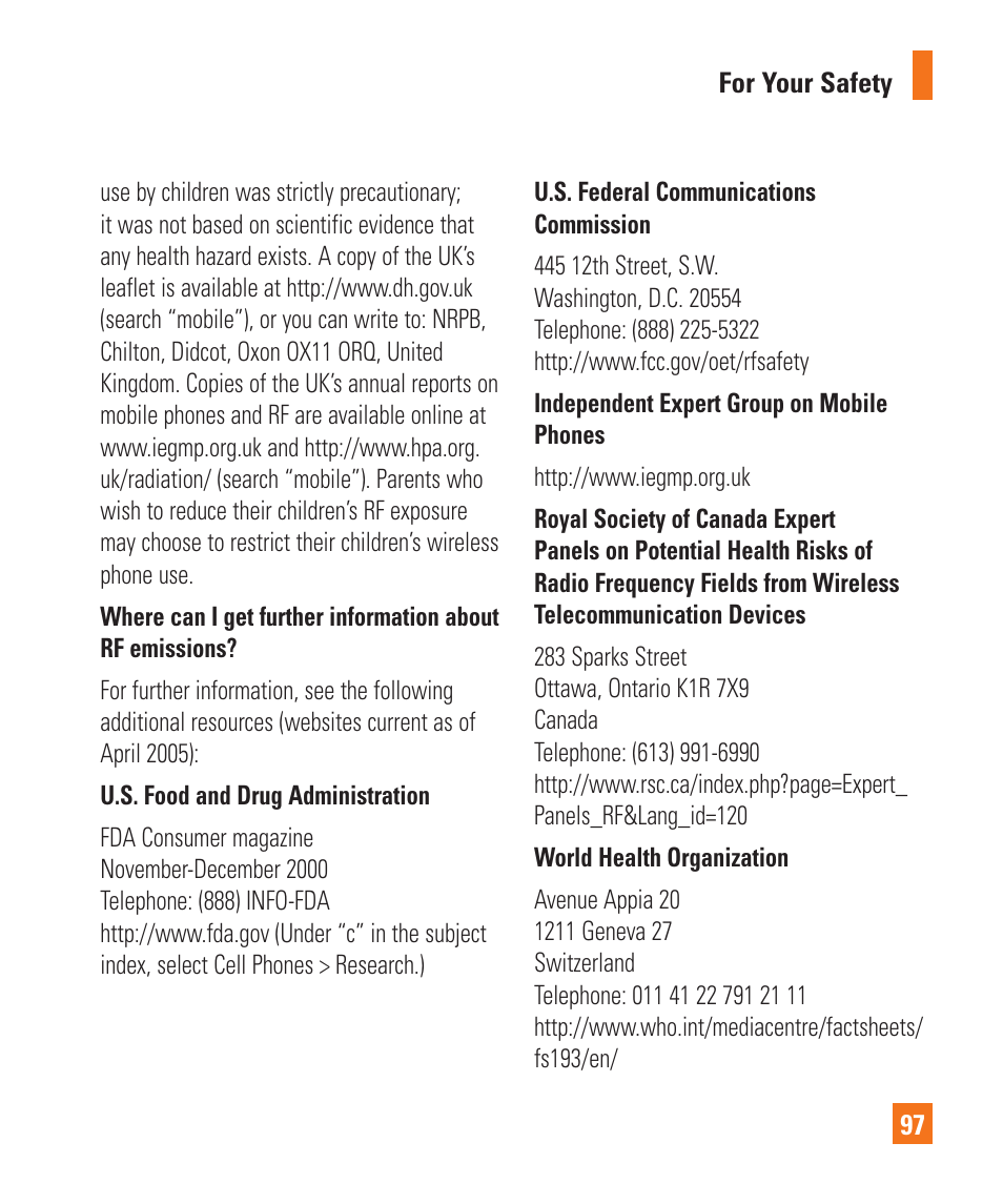 LG C410 User Manual | Page 97 / 124