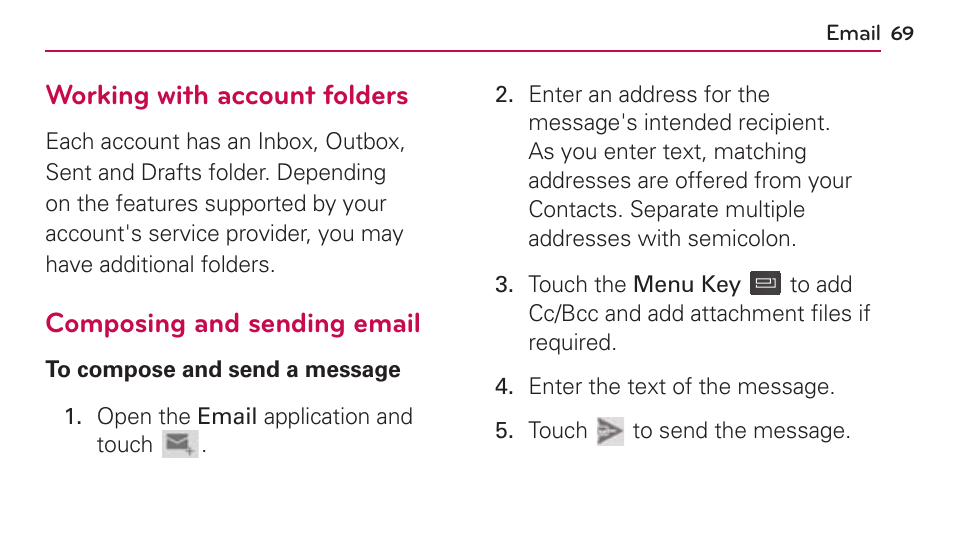 LG US730 User Manual | Page 69 / 200