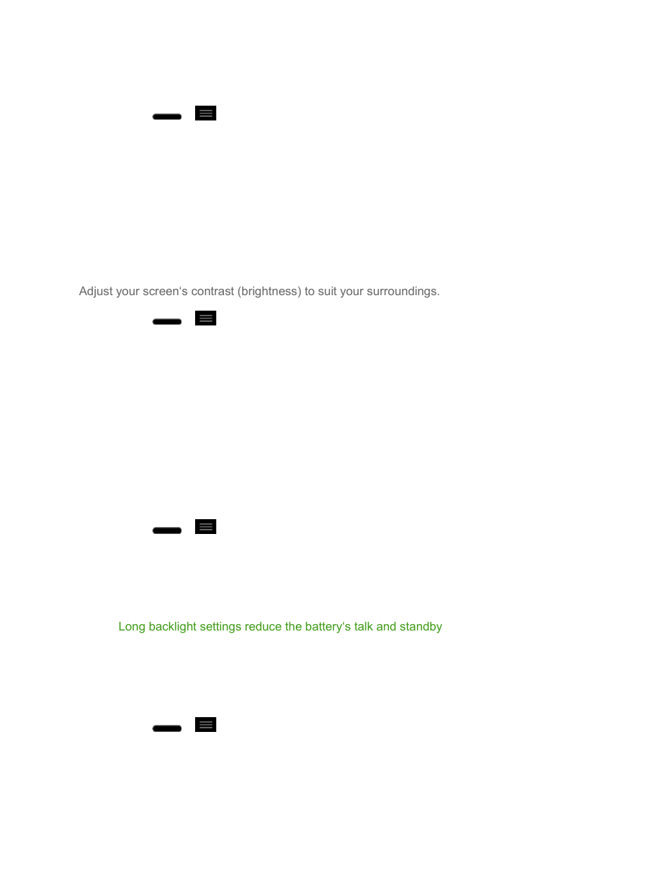 Display settings | LG LG720 User Manual | Page 155 / 175
