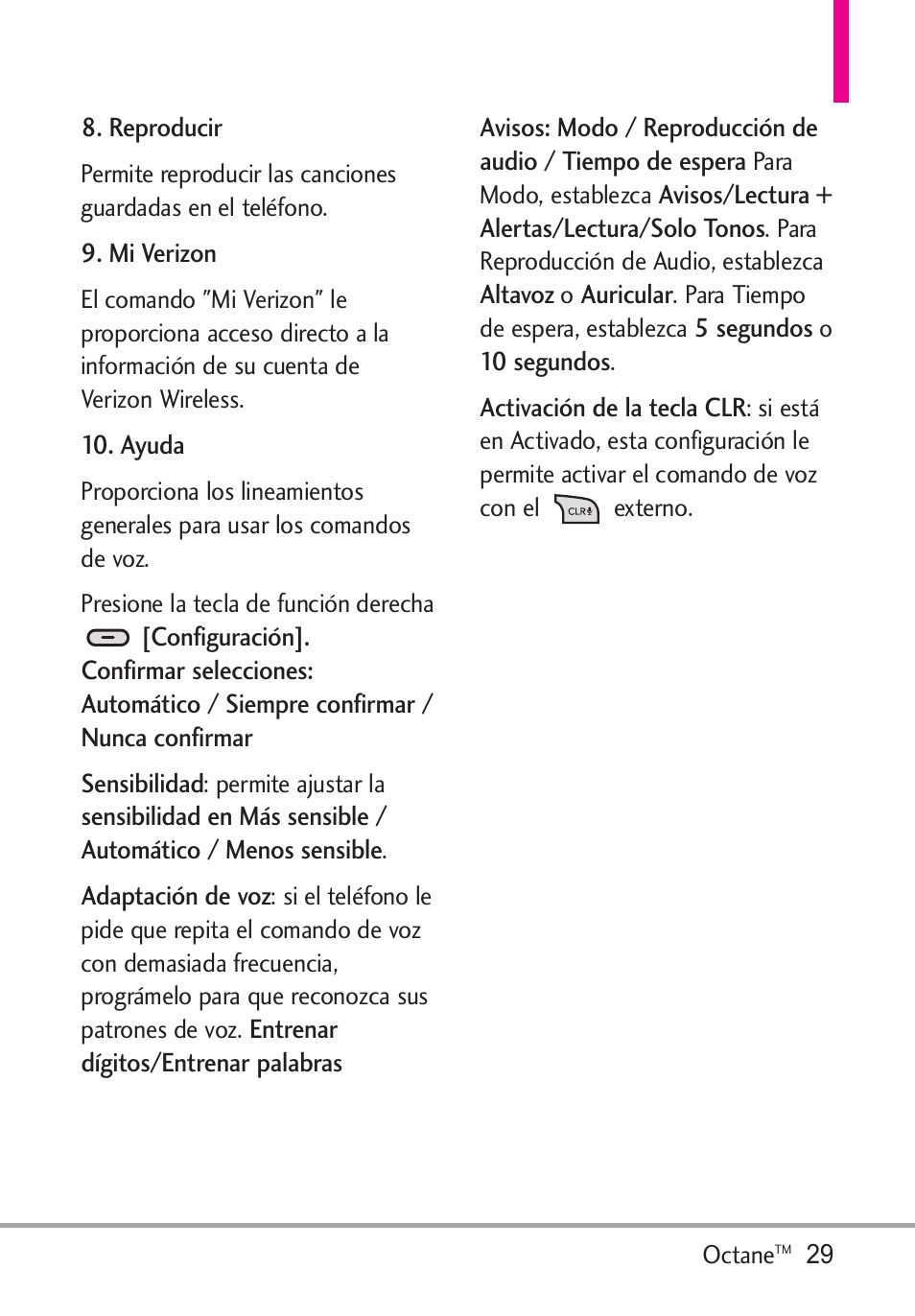 LG Octane VN530 User Manual | Page 195 / 345
