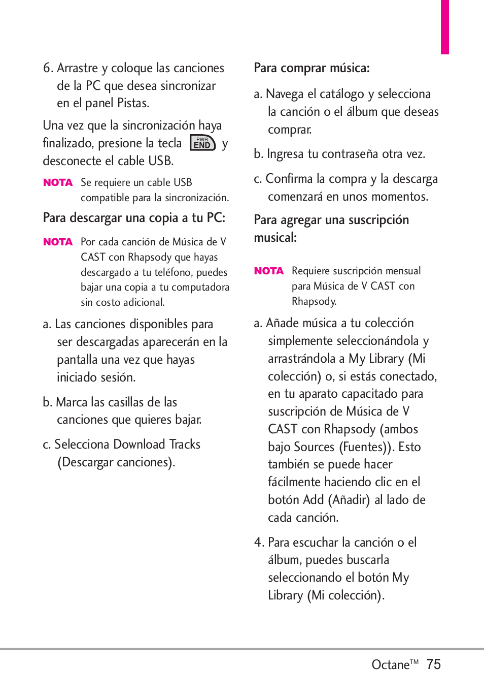 LG Octane VN530 User Manual | Page 241 / 345