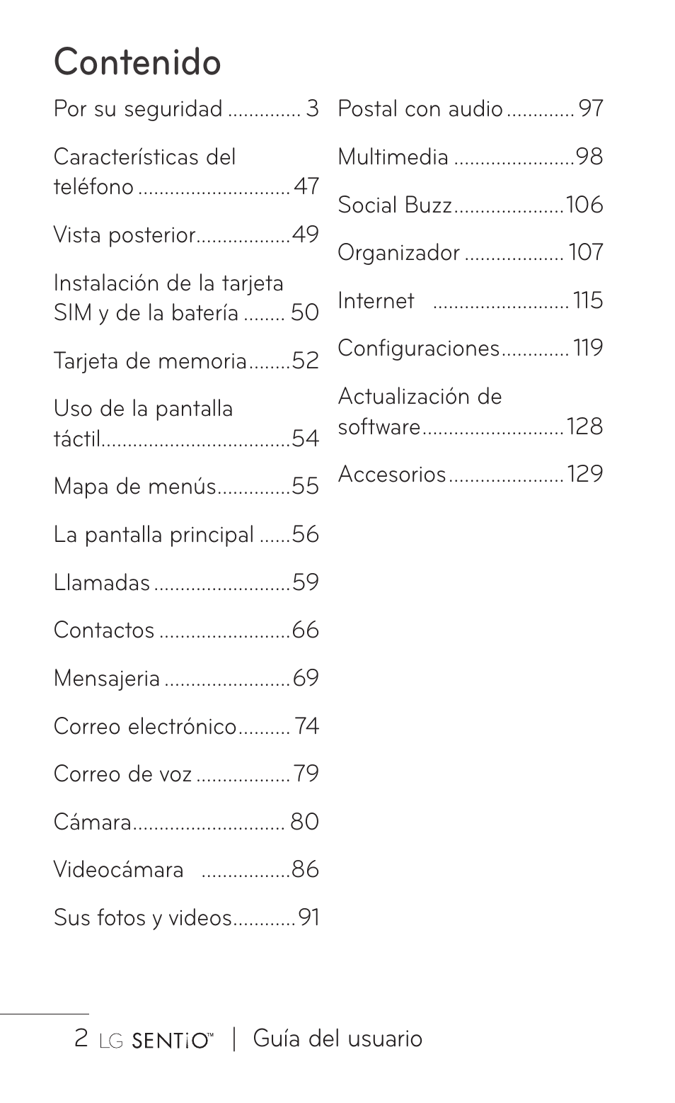 LG GS505NV User Manual | Page 123 / 253