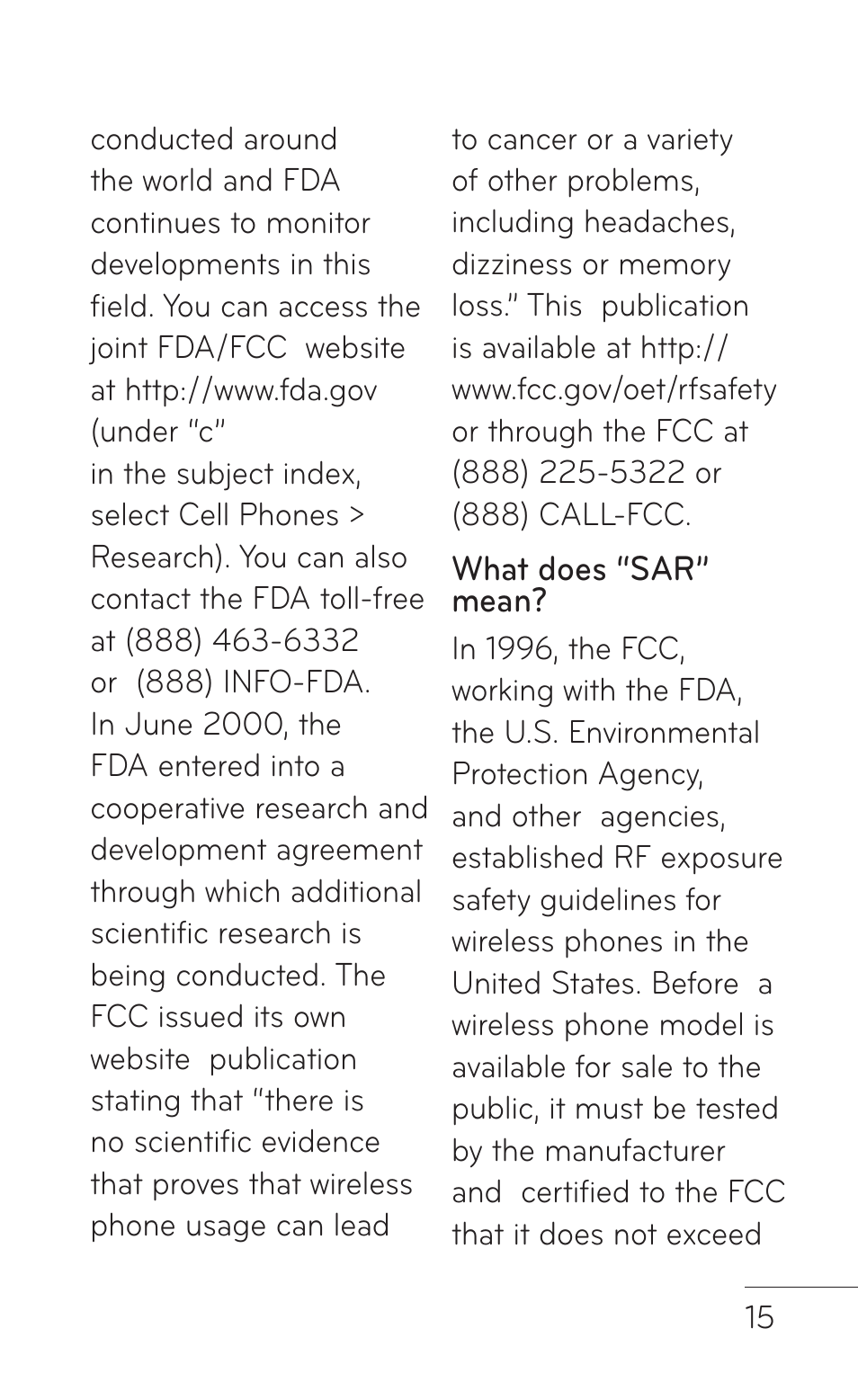 LG GS505NV User Manual | Page 17 / 253