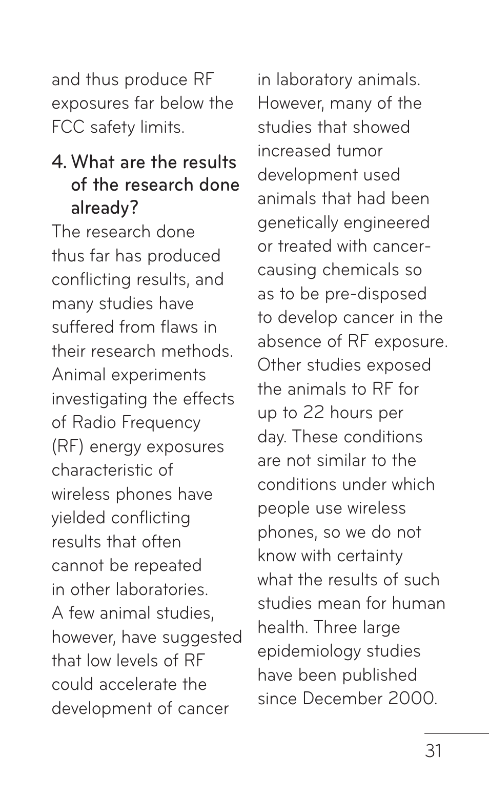 LG GS505NV User Manual | Page 33 / 253