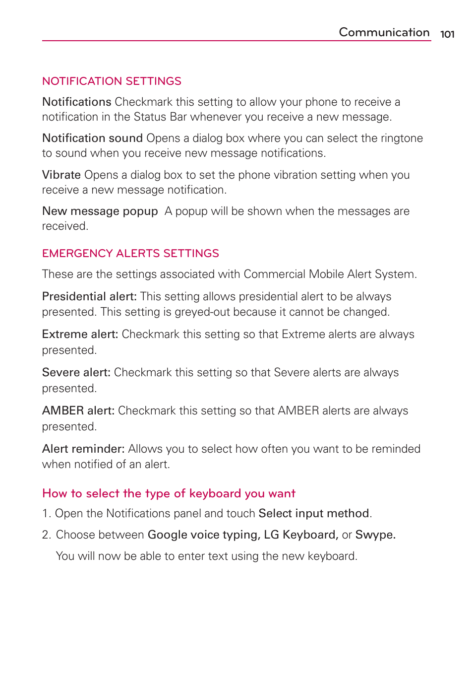 LG MS770 User Manual | Page 103 / 190