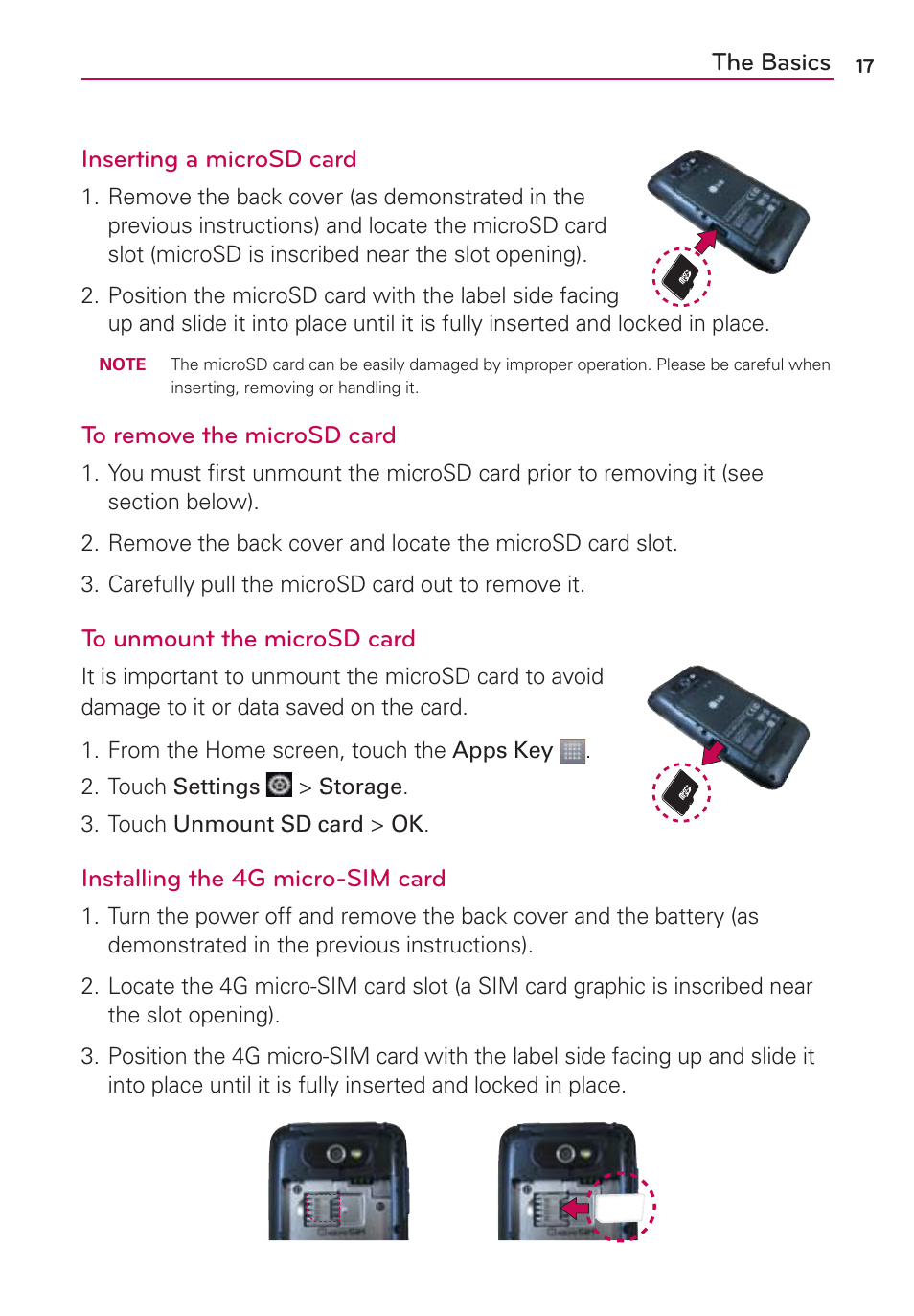 LG MS770 User Manual | Page 19 / 190