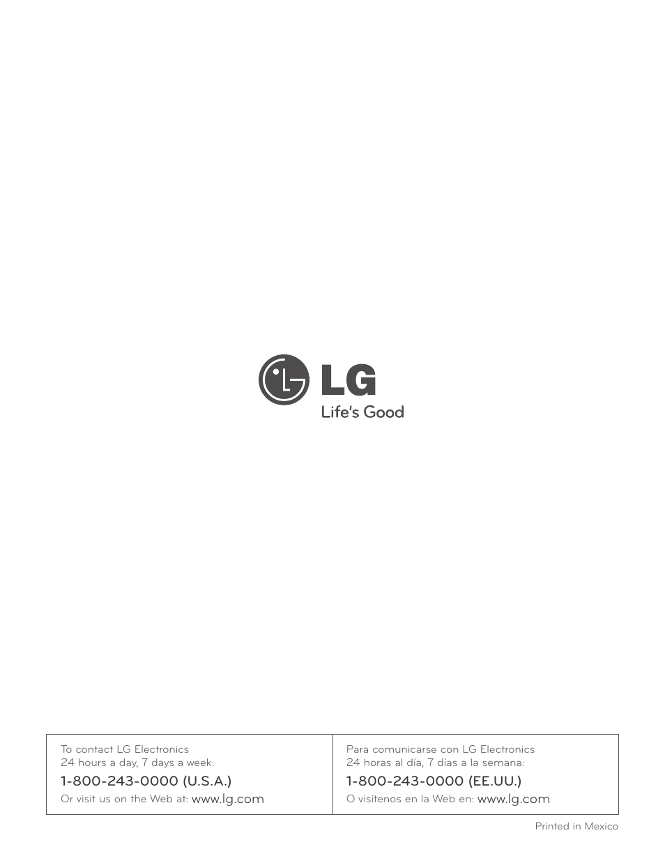 LG LRE30757ST User Manual | Page 41 / 41