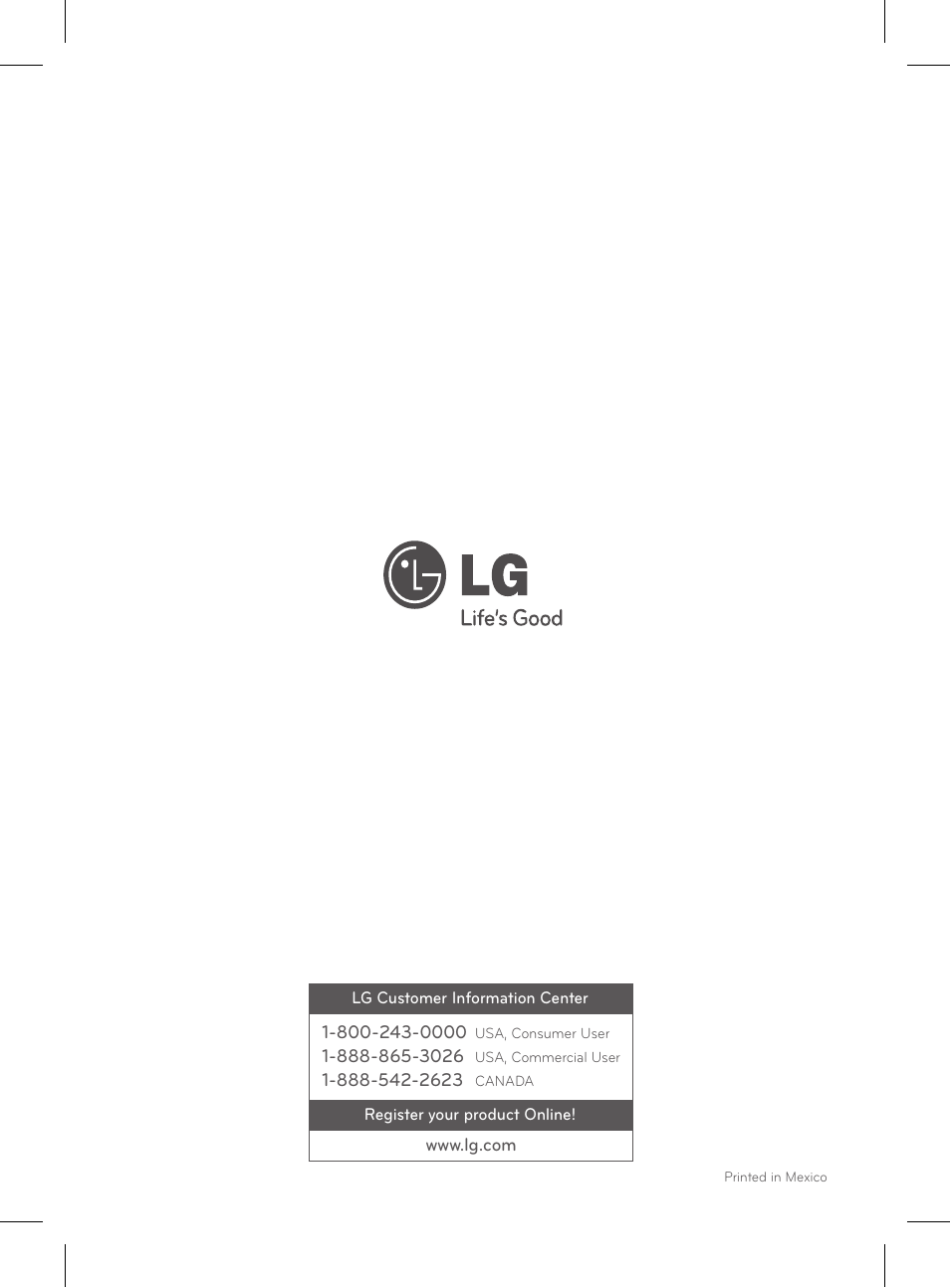 LG LRE30453ST User Manual | Page 76 / 76