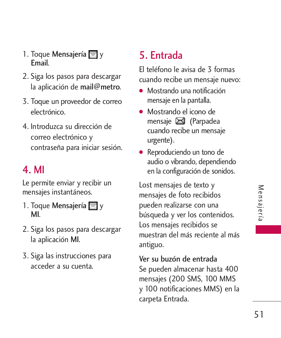 Entrada | LG MN270 User Manual | Page 185 / 273