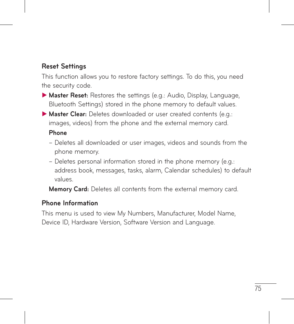 LG LG306G User Manual | Page 77 / 186