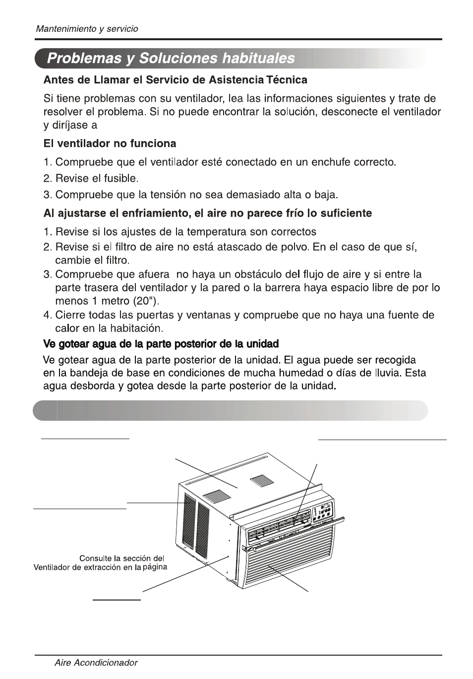 Т³гж 48, Sonidos normales, Sonido de ráfagas de aire | Borboteo/siseo, Traqueteo agudo, Vibración, Goteo o chapoteo | LG LW1014ER User Manual | Page 44 / 48