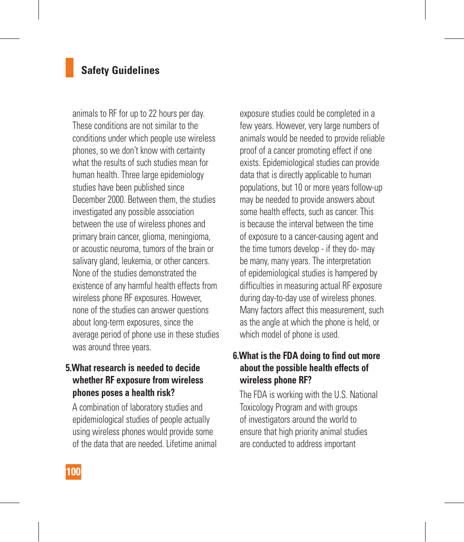 LG P870 User Manual | Page 100 / 110