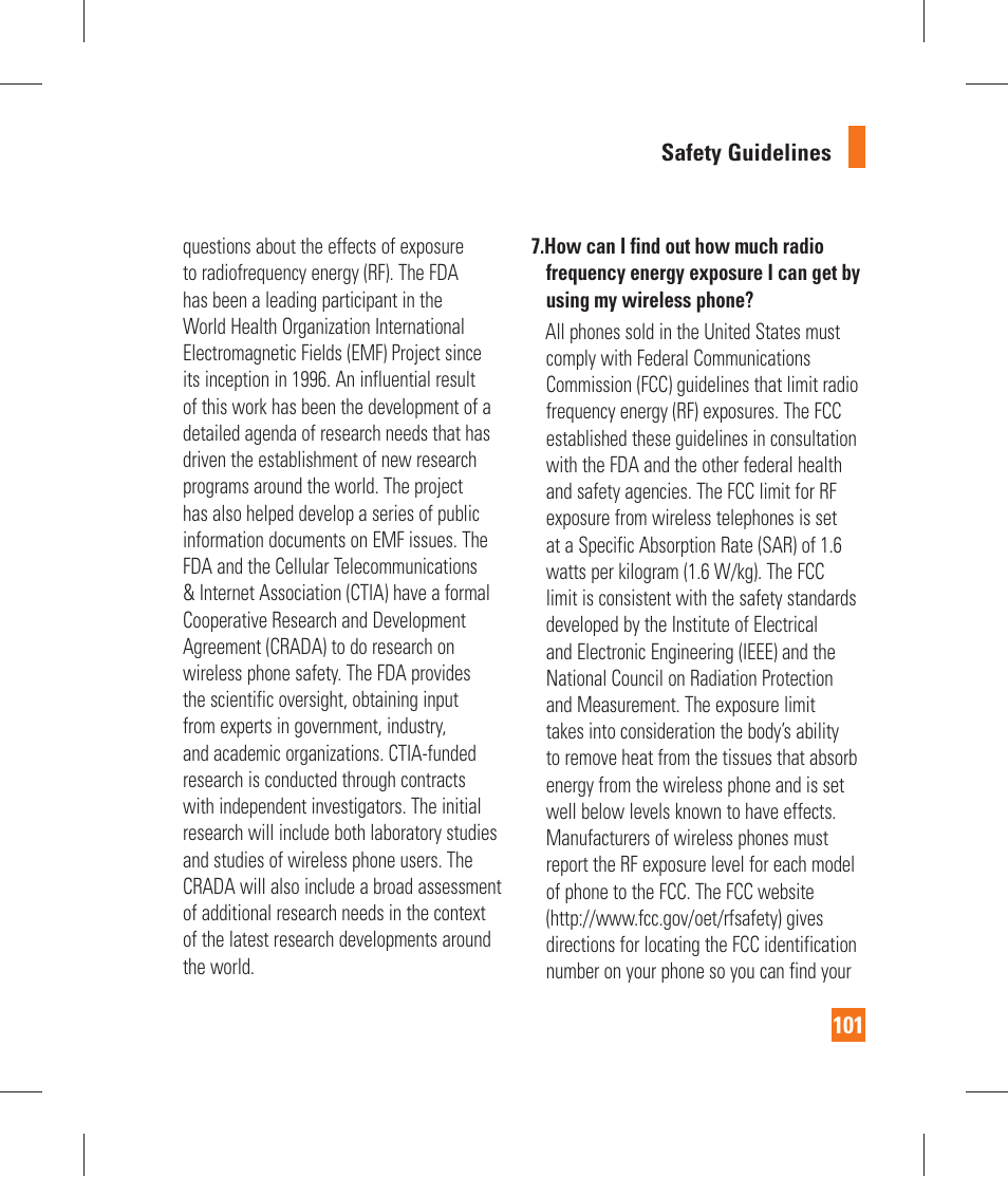 LG P870 User Manual | Page 101 / 110
