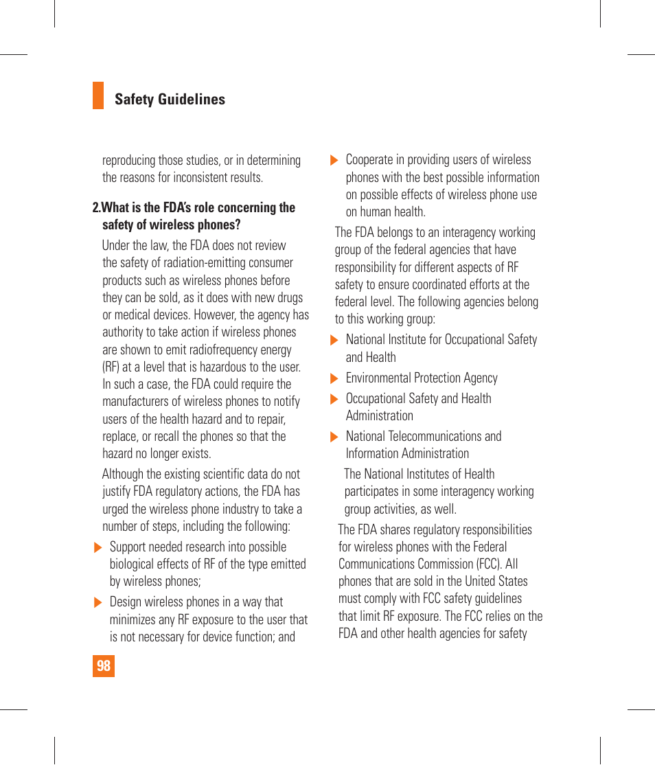 LG P870 User Manual | Page 98 / 110