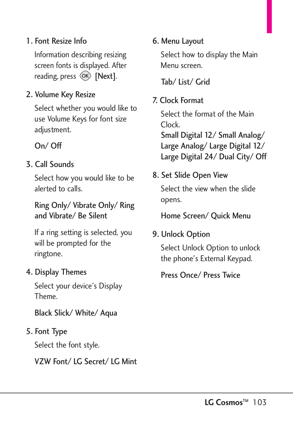 LG LGVN250PP User Manual | Page 105 / 141